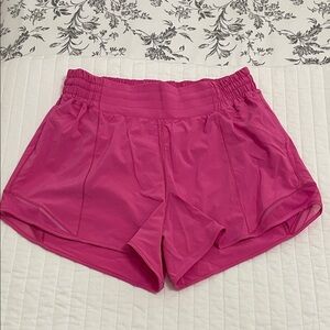 Lululemon Hotty Hot High Rise 4 inch Shorts